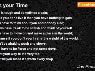 Jon ProskeyVigil - It's your Time