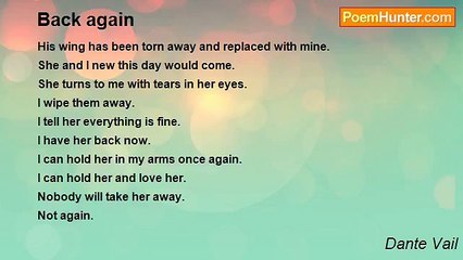 Dante Vail - Back again