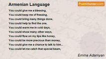 Emma Adamyan - Armenian Language