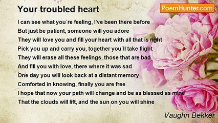 Vaughn Bekker - Your troubled heart