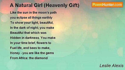 Leslie Alexis - A Natural Girl (Heavenly Gift)