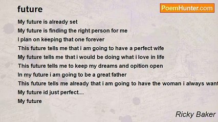 Ricky Baker - future