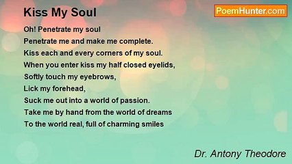 Dr. Antony Theodore - Kiss My Soul