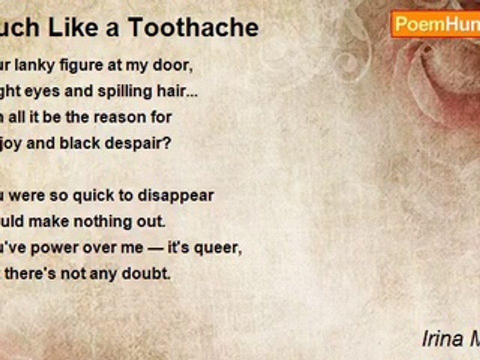 Irina Minaeva - Much Like a Toothache