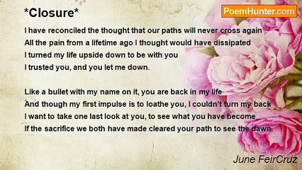 June FeirCruz - *Closure*