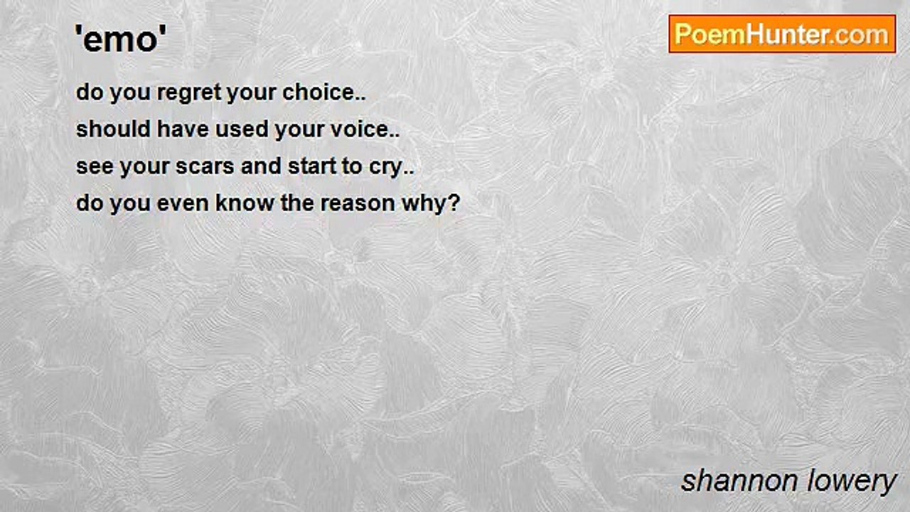 shannon lowery - 'emo'