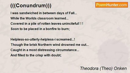 Theodora (Theo) Onken - (((Conundrum)))