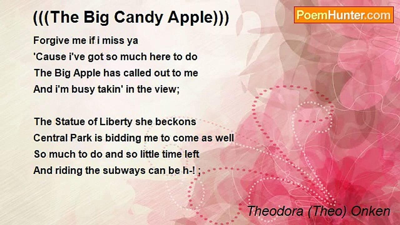 Theodora (Theo) Onken - (((The Big Candy Apple)))