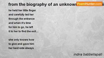 indira babbellapati - from the biography of an unknown woman: xviii