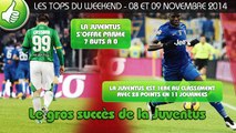 Arsenal, Juventus, Lille... les tops et les flops du weekend !