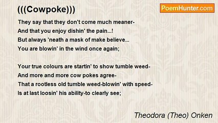 Theodora (Theo) Onken - (((Cowpoke)))