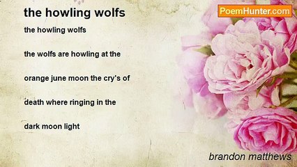 brandon matthews - the howling wolfs