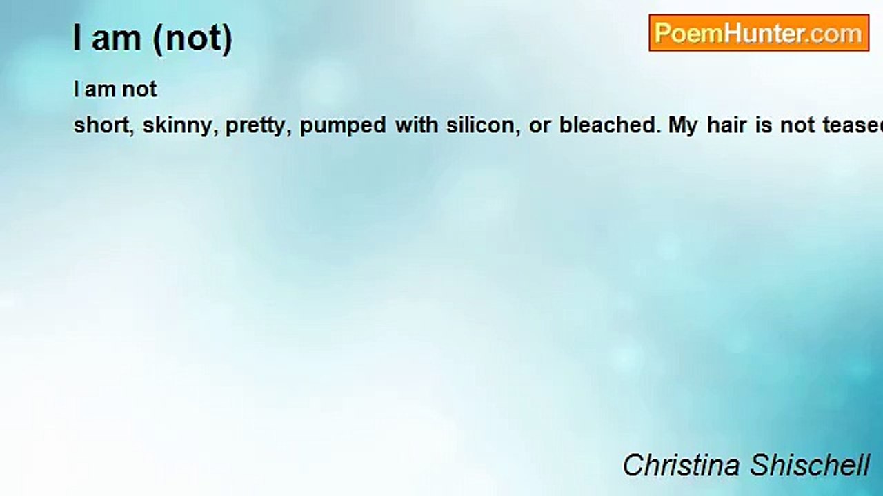Christina Shischell - I am (not)