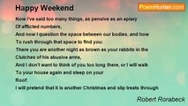 Robert Rorabeck - Happy Weekend