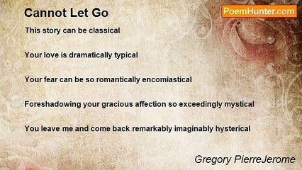 Gregory PierreJerome - Cannot Let Go