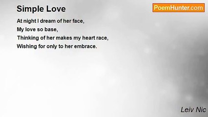 Leiv Nic - Simple Love