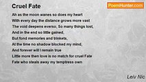 Leiv Nic - Cruel Fate