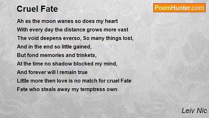 Leiv Nic - Cruel Fate