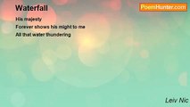 Leiv Nic - Waterfall