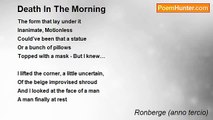 Ronberge (anno tercio) - Death In The Morning