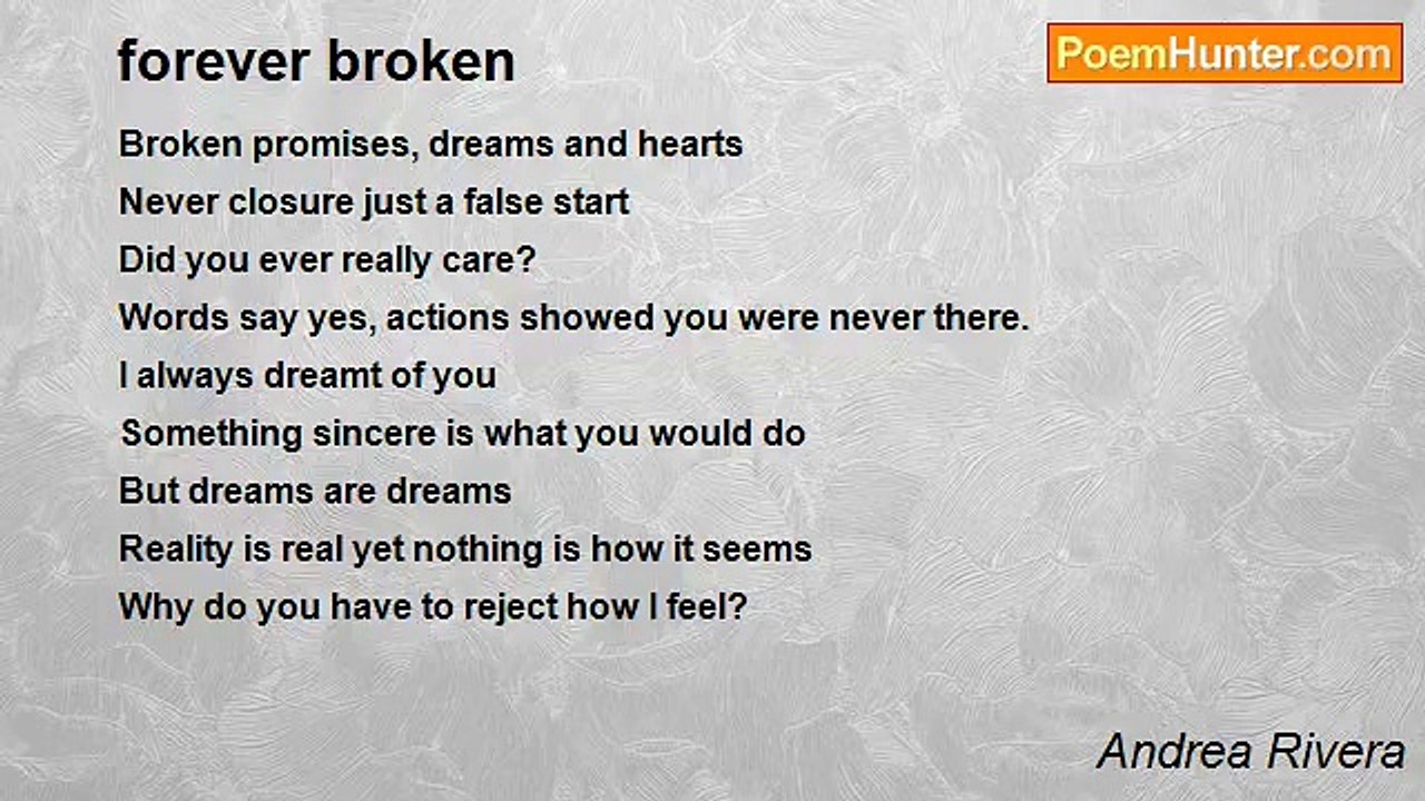 Andrea Rivera - forever broken
