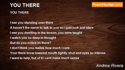 Andrea Rivera - 	YOU THERE