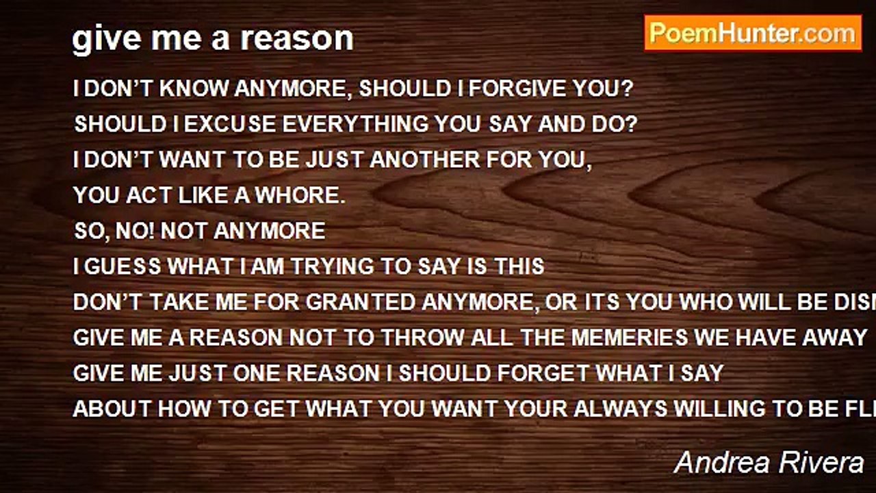 Andrea Rivera - give me a reason