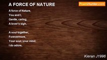 Kieran J1996 - A FORCE OF NATURE