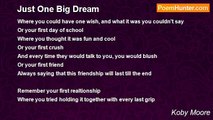 Koby Moore - Just One Big Dream