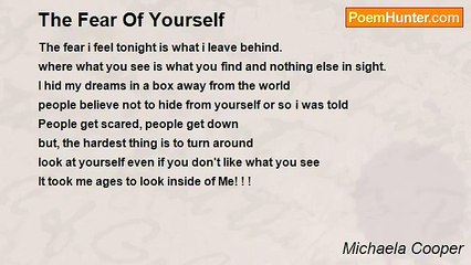 Michaela Cooper - The Fear Of Yourself