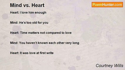 Courtney Wills - Mind vs. Heart