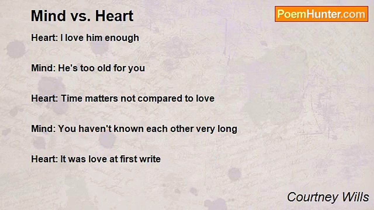 Courtney Wills - Mind vs. Heart