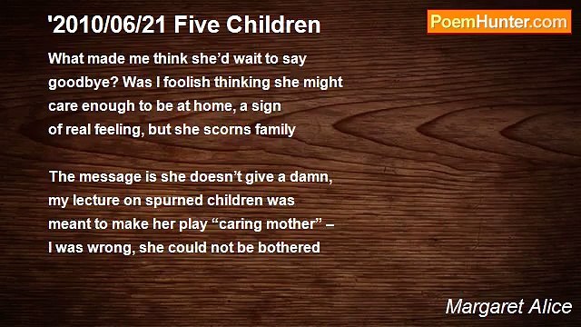 Margaret Alice - '2010/06/21 Five Children