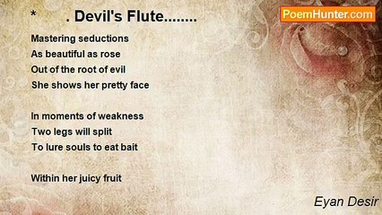 Eyan Desir - *       . Devil's Flute........
