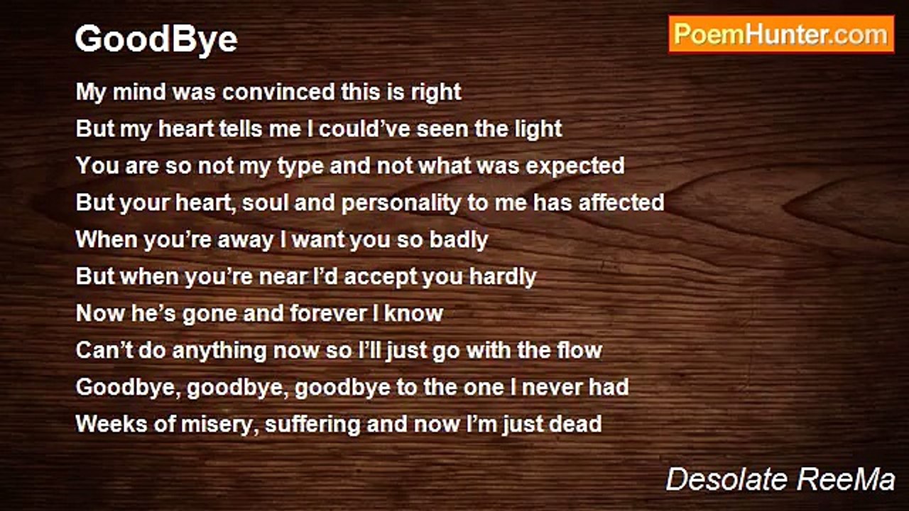 Desolate ReeMa - GoodBye