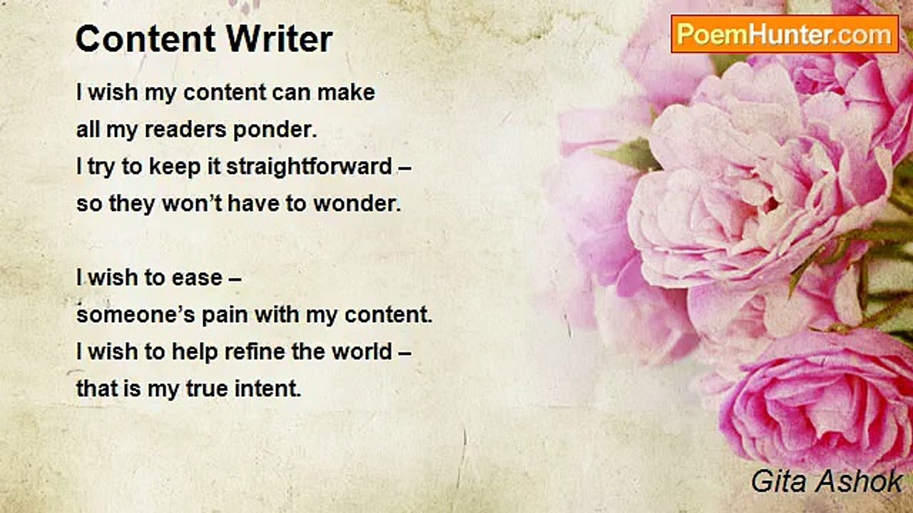 Gita Ashok - Content Writer