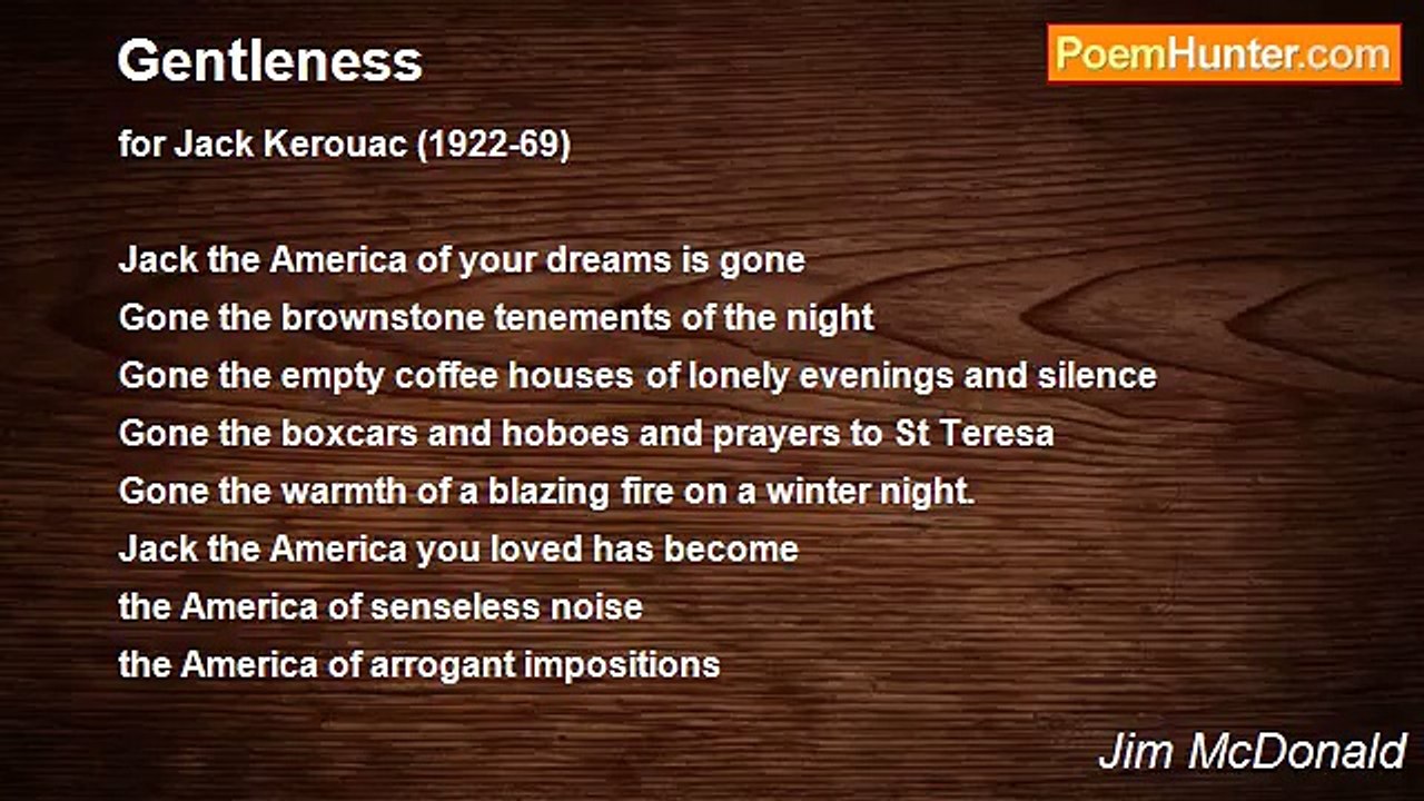 Jim McDonald - Gentleness