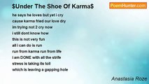 Anastasia Roze - $Under The Shoe Of Karma$