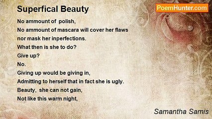 Samantha Samis - Superfical Beauty