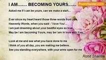 Rohit Sharma - I AM........ BECOMING YOURS.......