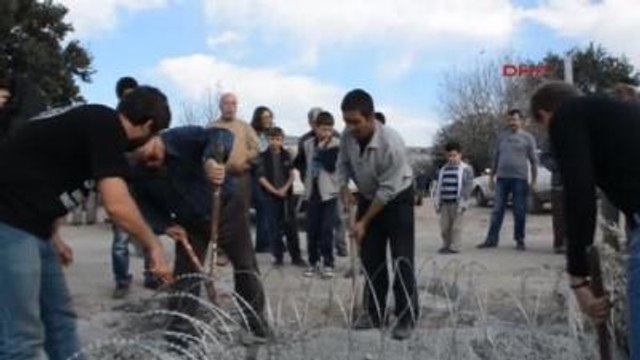 Soma Yırca Köyü Teller Söküldü