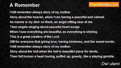 Dwi utami - A Remember