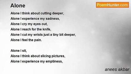 anees akbar - Alone