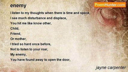 jayne carpenter - enemy