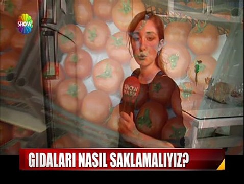 Buzdolabına naylon torba ile yiyecek koymayın!