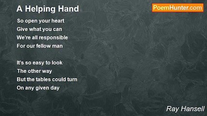 Ray Hansell - A Helping Hand
