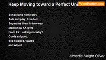 Almedia Knight Oliver - Keep Moving toward a Perfect Union