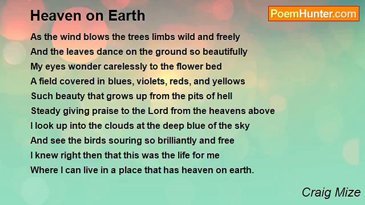 Craig Mize - Heaven on Earth