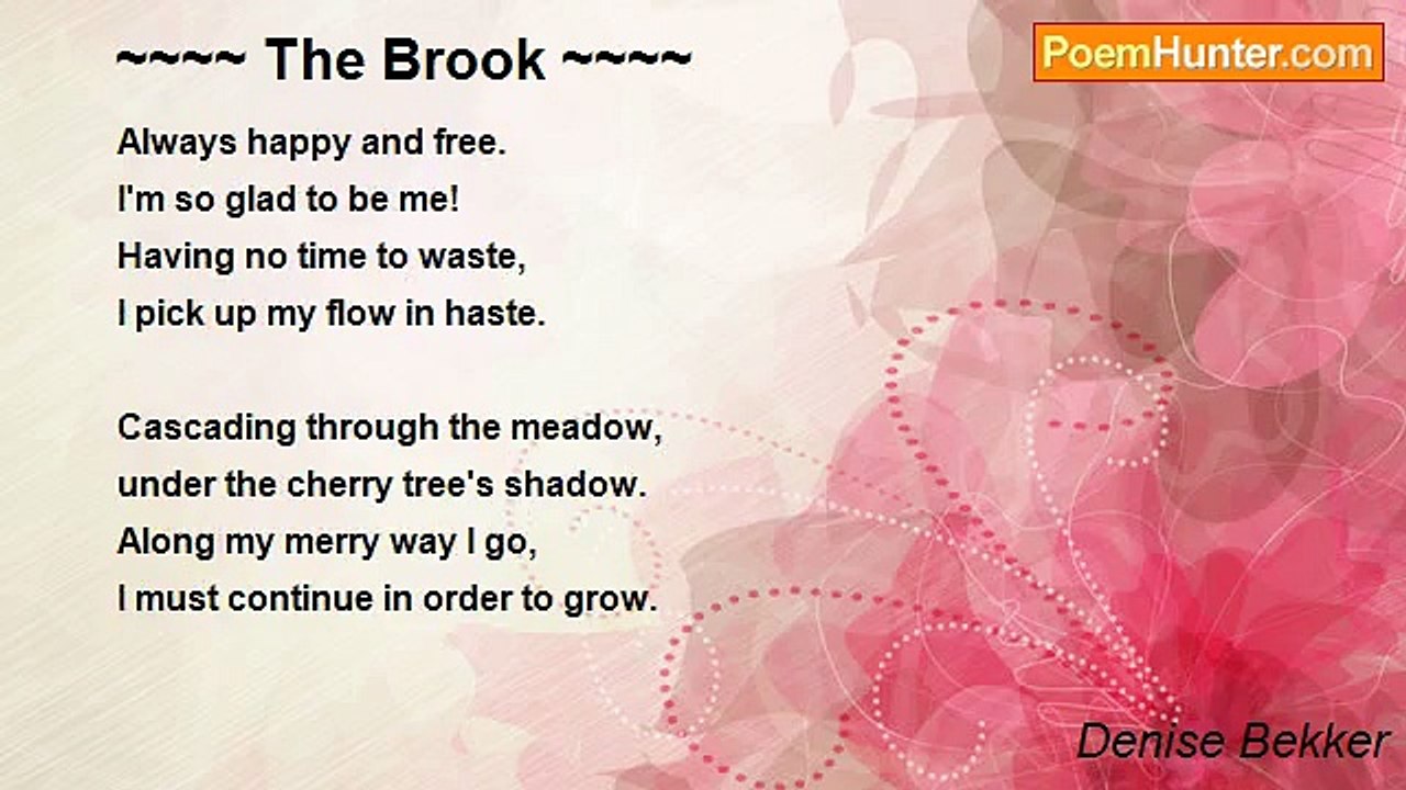Denise Bekker - ~~~~ The Brook ~~~~