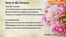 Sheldon Allen Saluta - Only In My Dreams